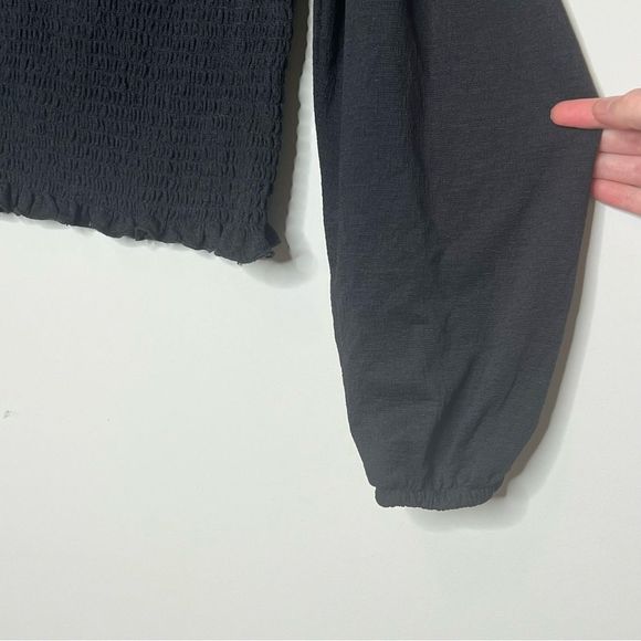 205 Collins Ribbed Off The Shoulder Blouse - Picture 2 of 5